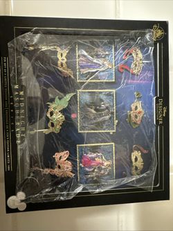 Disney Midnight Masquerade Series Pin Set Of 9 Limited Edition Of 1000