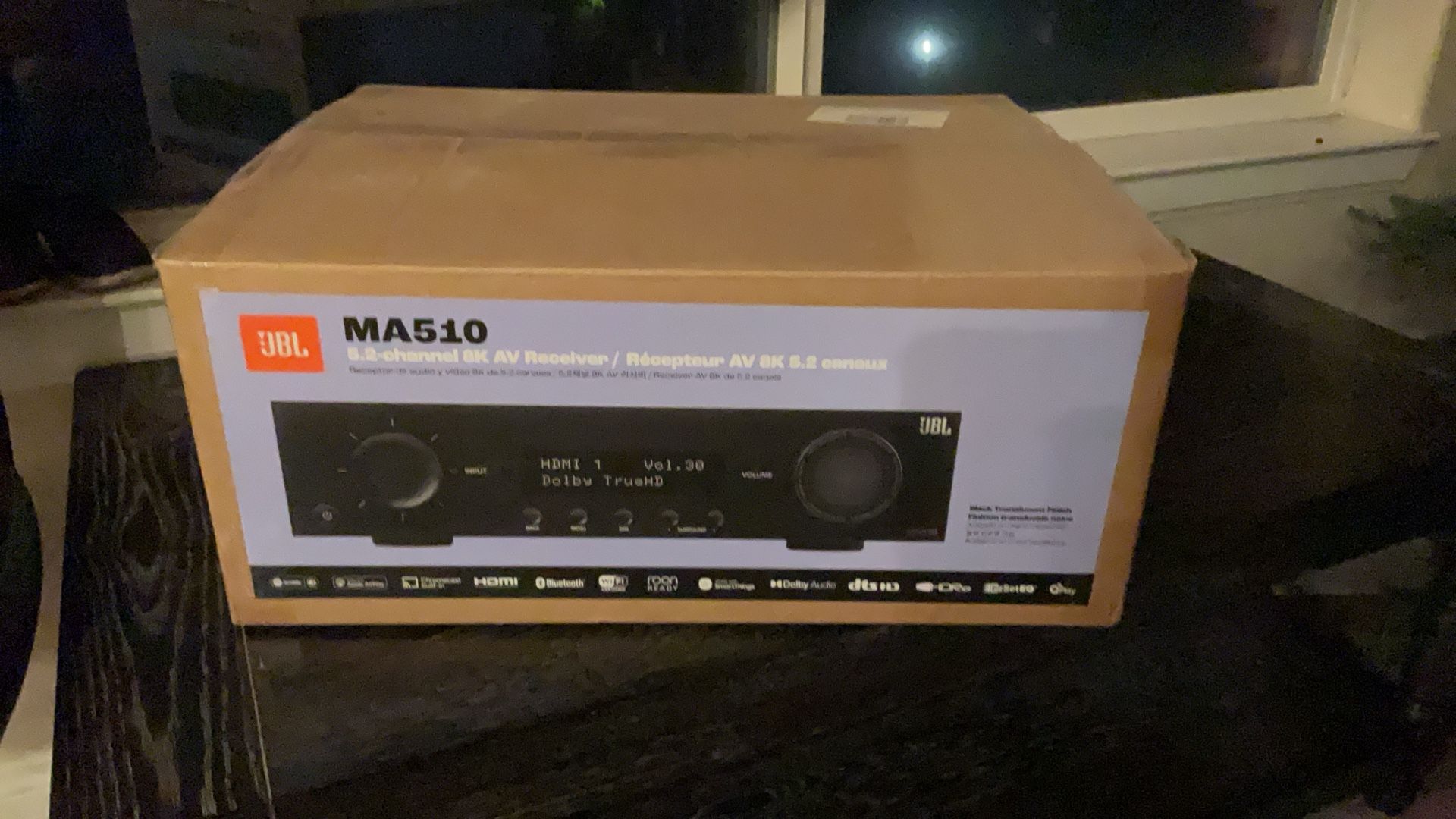JBL MA510 5.2 Channel 8k Av Receiver