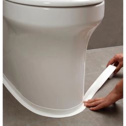 2 pcs Caulk Tape - Updated Enhanced Adhesive, Caulk Tapes Waterproof Self Adhesive, Traditional Caulking Sealant Replacement, Caulking Strips for Toil