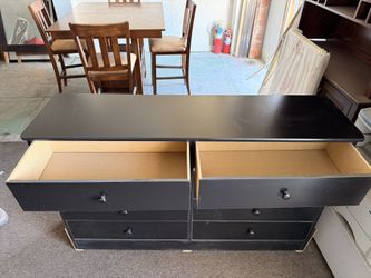IKEA KIND BLACK DRESSER !!!! SIZE 16X36X57