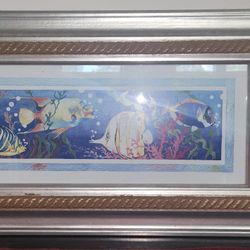 Framed Fish Picture