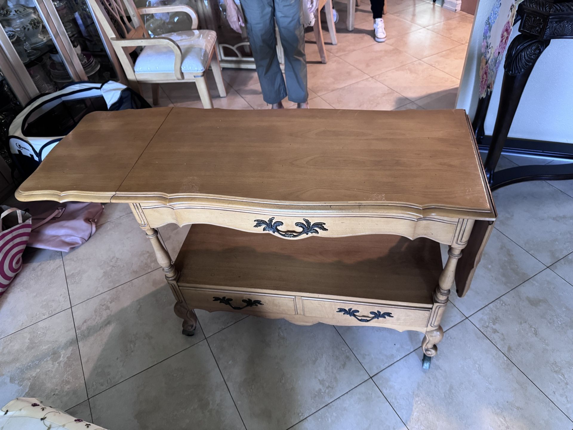 Vintage Buffet Table