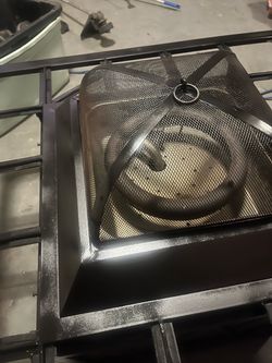 large rock heater
