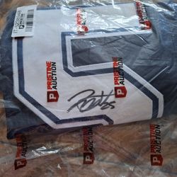 Nfl Dallas Cowboys Football Signed #25 Wright Jersey 