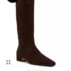 Steve Madden DANTELLE BROWN SUEDE boots size 7 new with box