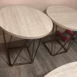 One Coffee And 2 Lamp Side Tables