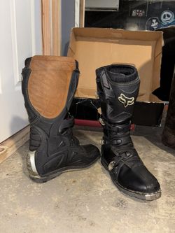 Fox racing dirt bike boots