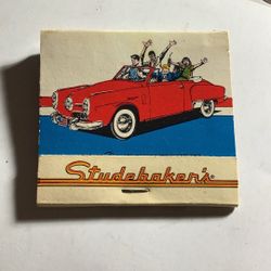 The Old Studebakers Book Of Matches For Sale 
