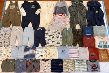 Baby Boy Clothes Size 3/6 Months