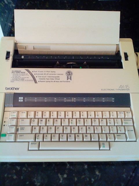 Brother typewriter!! Like new