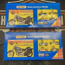 2 Matchbox Harley Davidson Gift Sets