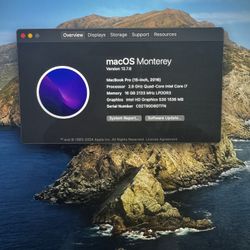 MacBook Pro 2016 i7