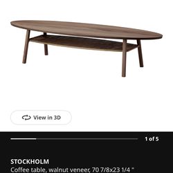 Surfboard Shaped Coffee Table