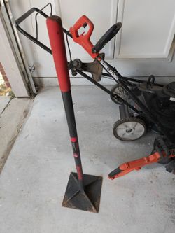 Moving out...ALL...2  trimmers,1 Edger,1 lawnmower and manual compacter