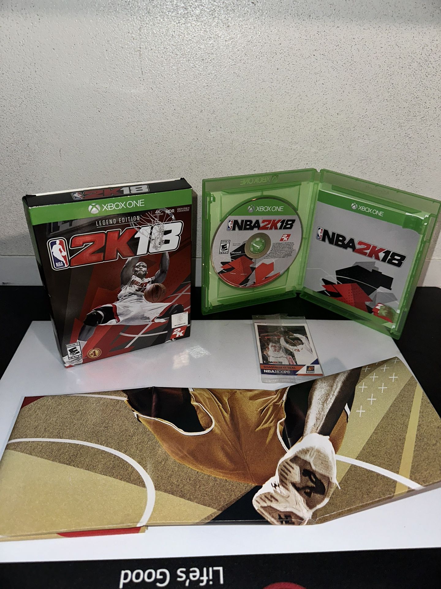 Xbox One NBA 2K18: Legend Edition 4k Ultra HD (Microsoft Xbox One, 2017) 
