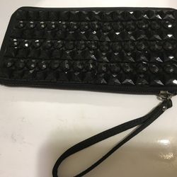 Black Wristlet Ann Taylor 