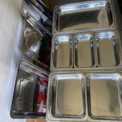 COMBO Chafing Dishes - 3 Pack 10 Quart Buffet Chafing Dishes 