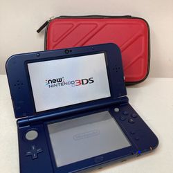 Nintendo 3DS XL Galaxy Edition Handheld System with Charger & Case