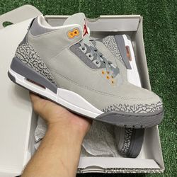 Jordan Cool Grey 3s size 11 VNDS