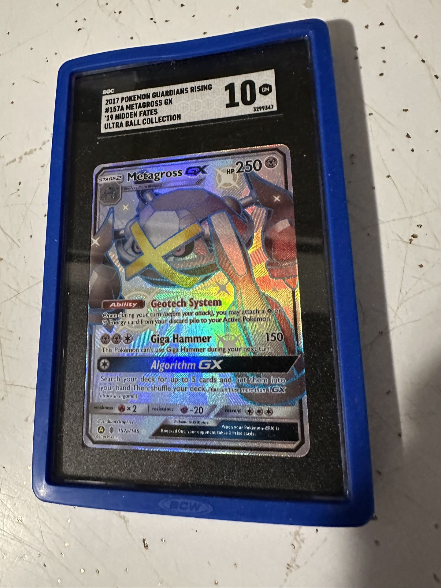 Metagross GX - 157a/145 - Alternate Art Promos SGC 10