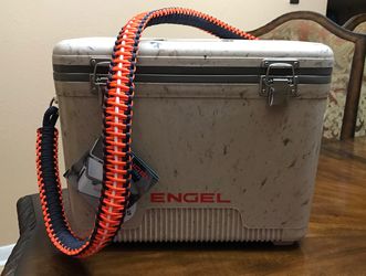 Engel cooler straps & Badge holders