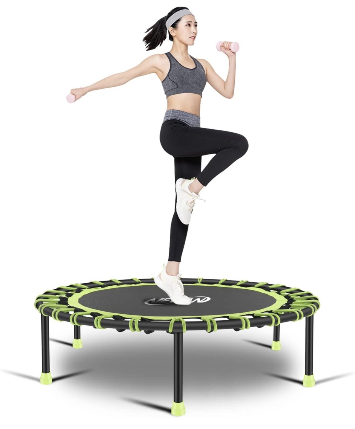 Newan 40" Silent Mini Trampoline For Sale $39.00 50%+ OFF Retail $79.99 NEW IN BOX