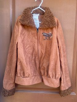 Amelia Earhart Aviator Brown Jacket XL