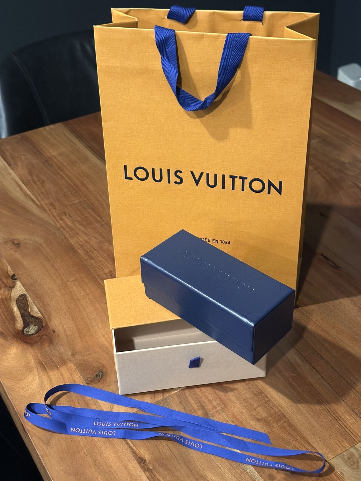 Louis Vuitton Empty Sunglasses Case Box & Shopping Bag