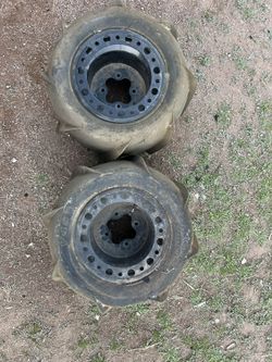 ITP Wheels With Sand Paddle Tires 