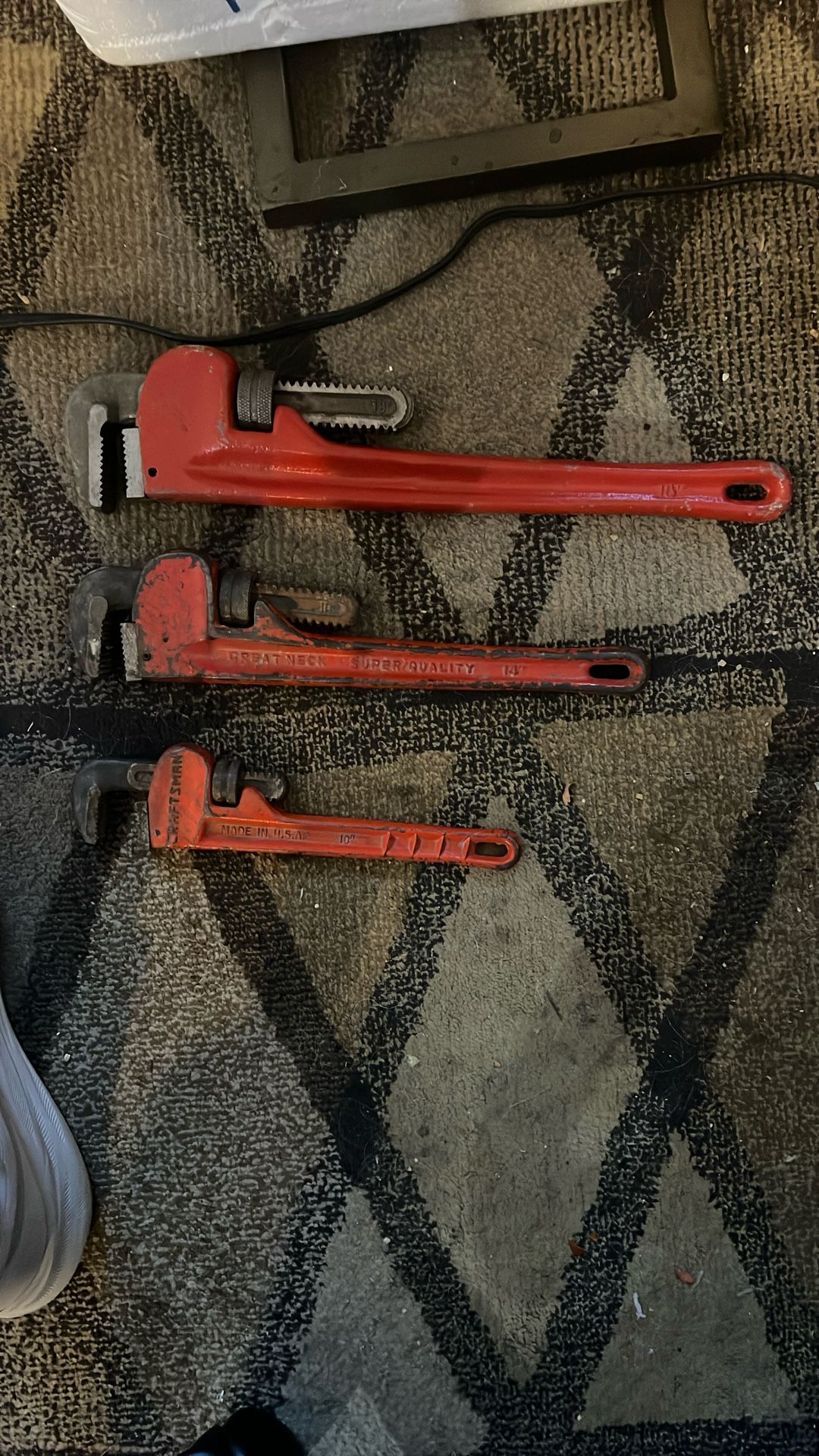 Pipe wrenches Heavy Duty sleeping bag New