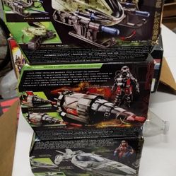 Gi Joes With Vehicles Sealed Box