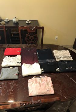 Hollister and American Eagle - long sleeve shirts. $10 each