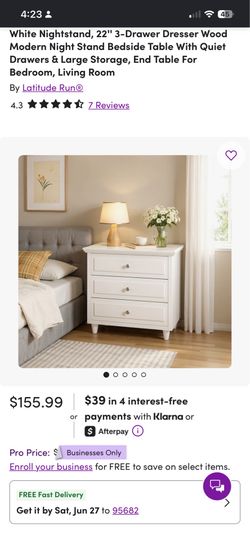 New night stand