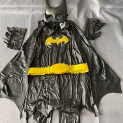 Batgirl Costume Girls Small 4-6