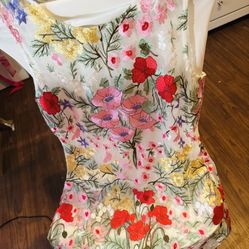 beautiful fashion nova luxe floral dress