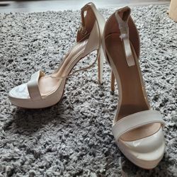 White High Heels