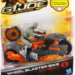 NEW! GI JOE RETALIATION FIREFLY AND MOTORCYCLE. NEW SEALED!
