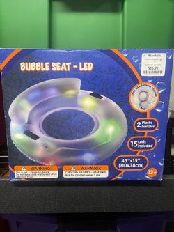 Nib LED Air Pool Float And Lounge