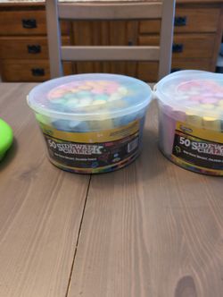 Sidewalk Chalk 50 Pieces