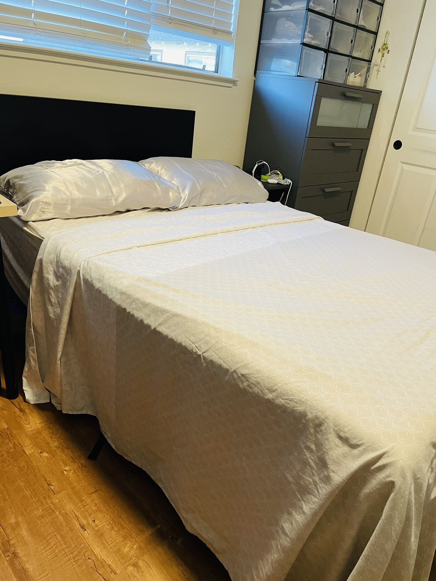 Malm Bed Frame + Mattress