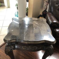 Sofa table coffee table 2 end tables paid 2500 from Gardner White asking 1200