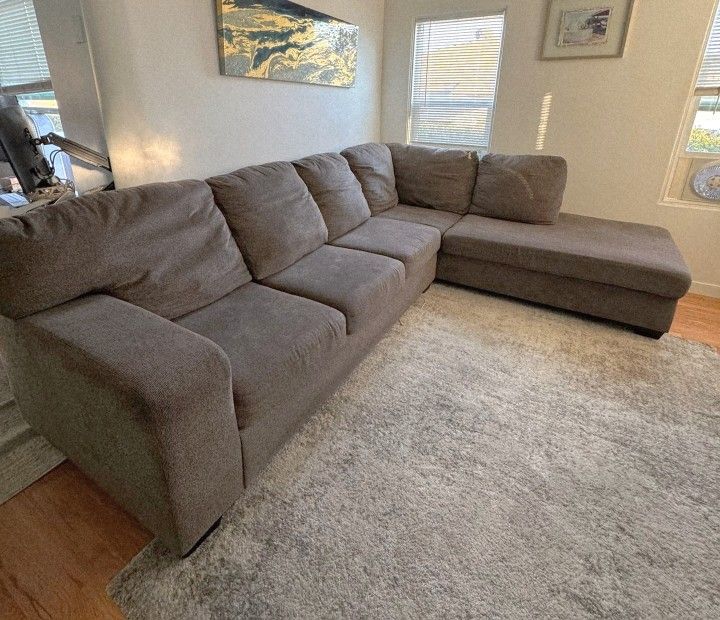 Beautiful And Comfortable Sectional Couch From Ashley Furniture