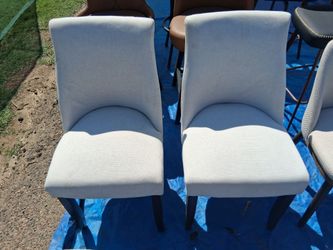 2 pairs Colamy chairs new $60 each pair