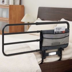 New In Box Eillion Adjustable From 28 To 43 Inches Wide Bed Rail Senior Elderly Assisting Rail Grab Safety Handle Bar With Motion Sensor Light 