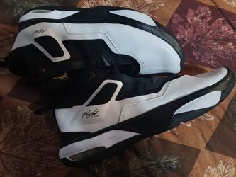 Jordan Flight Sneakers Black and White