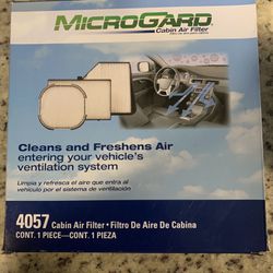 Microgard Cabin Air Filter For Audi