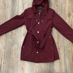 London fog Red Jacket