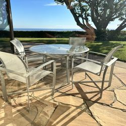 Modern Patio Furniture  Grey /white