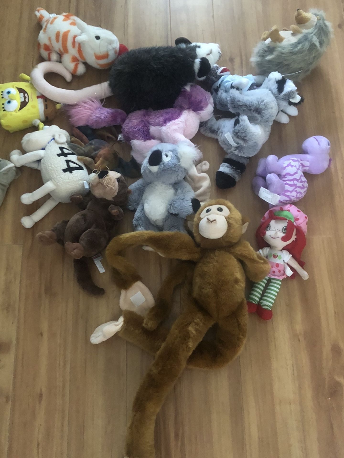 Stuffed animal collection