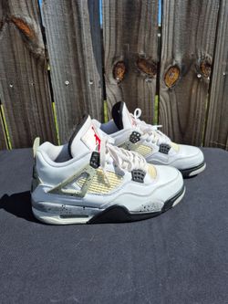 Jordan 4 - white cement